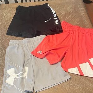 Nike & Adidas Boys Shorts Set